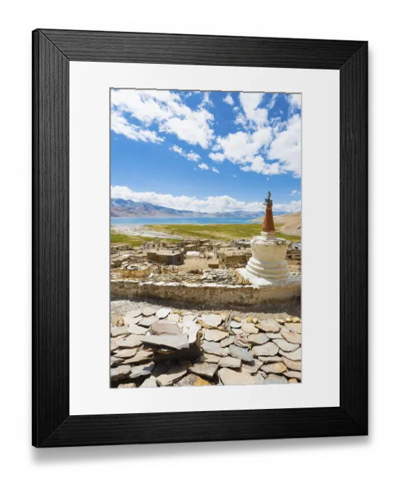 Framed Print : Korzok, India, August 3