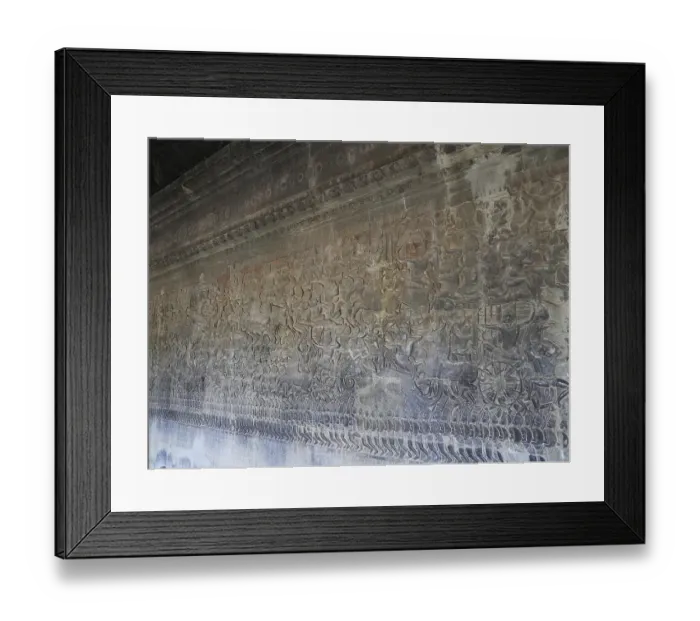 Framed Print : Angkor Wat Temple, Siem Reap Province