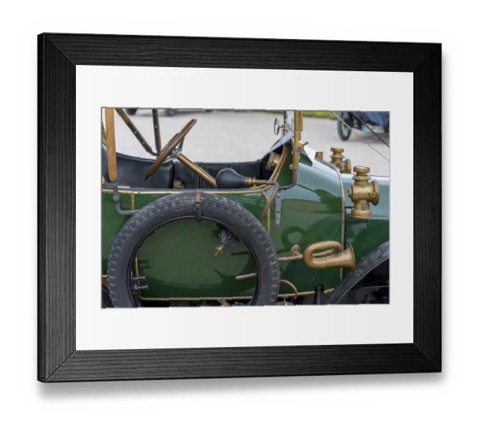Framed Print : Classic car Le Zebre, France 1912