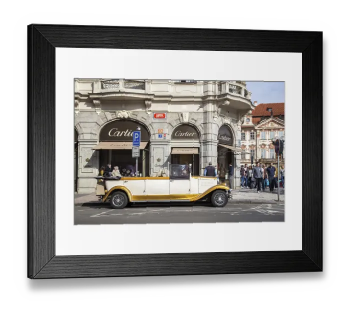Framed Print : Prague, Czech Republic, March 17