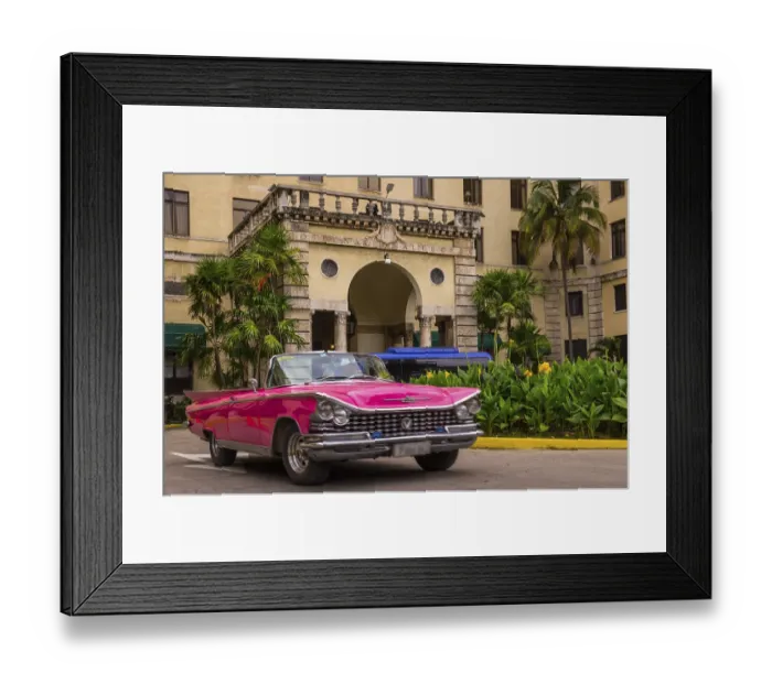 Framed Print : Havana, Cuba on January 13