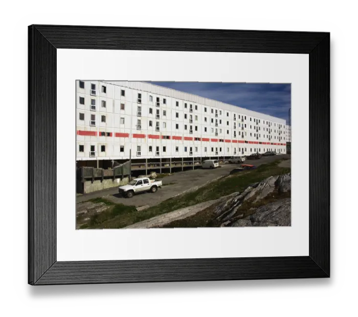 Framed Print : House, Nuuq, Greenland, Nuuk