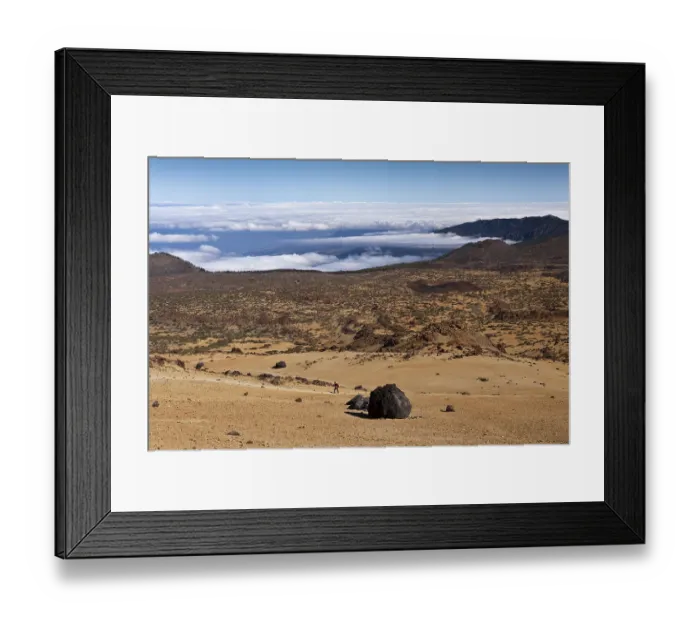 Framed Print : Teide eggs or lava balls in Teide National Park