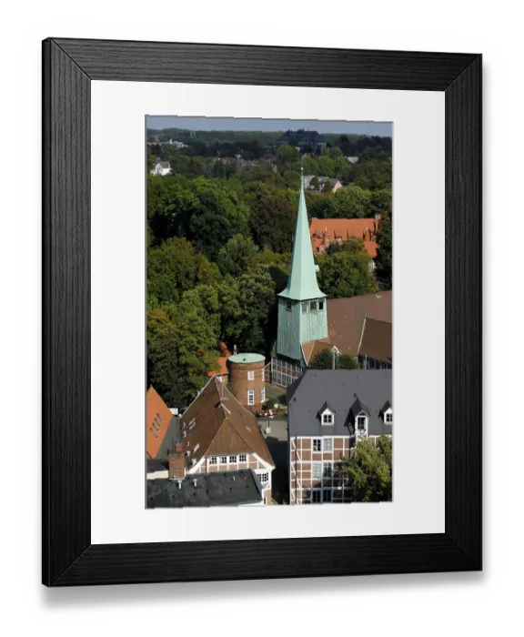 Framed Print : Bergedorf district, Hamburg, Germany Framed Print : Bergedorf district, Hamburg, Germany