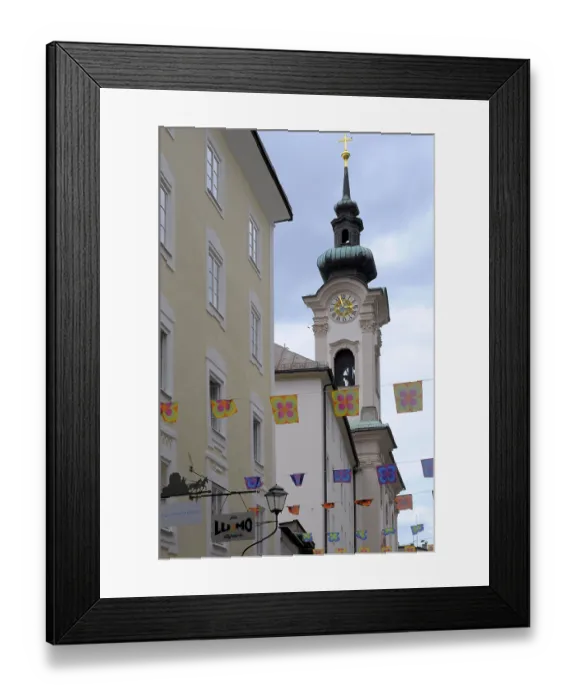 Framed Print : Austria, Salzburg, Linzer Gasse Framed Print : Austria, Salzburg, Linzer Gasse
