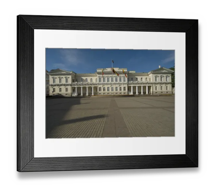 Framed Print : Presidents Palace, Vilnius, Lithuania Framed Print : Presidents Palace, Vilnius, Lithuania