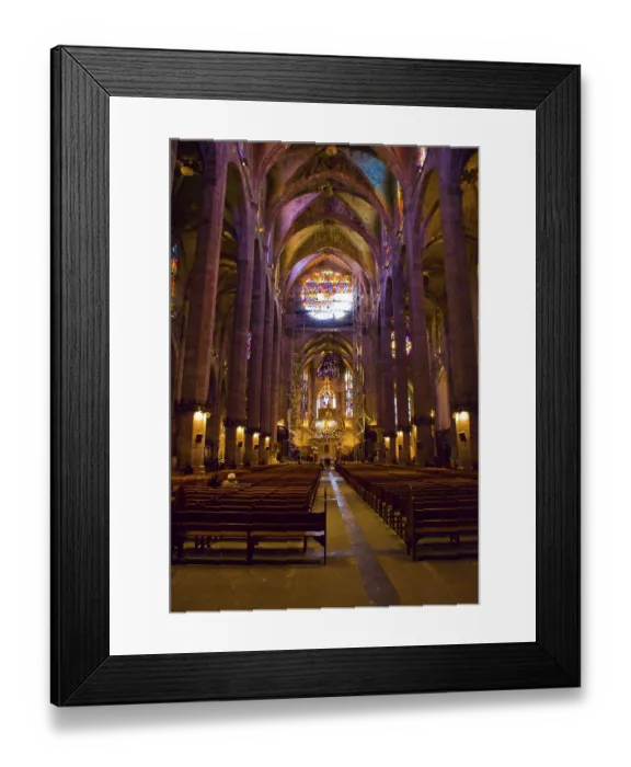 Framed Print : Brick basilica, Lubeck Brick basilica, Lbeck