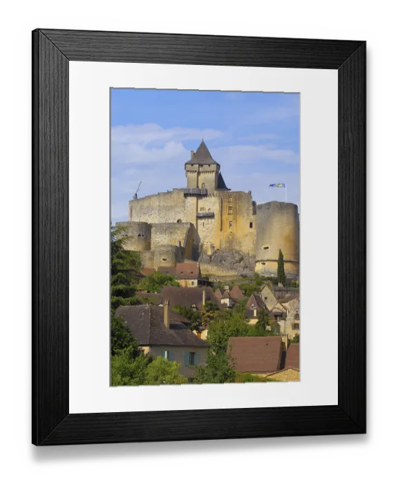 Framed Print : Castelnaud Castle, Chateau de Castelnaud Framed Print : Castelnaud Castle, Chateau de Castelnaud