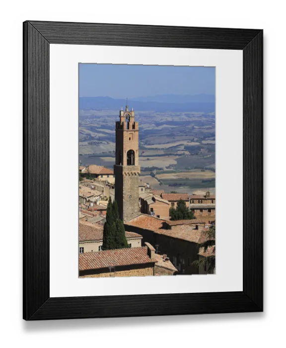 Framed Print : Montalcino, Siena, Tuscany, Italy Framed Print : Montalcino, Siena, Tuscany, Italy