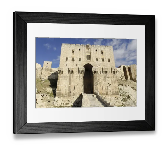 Framed Print : Citadelle of Aleppo, Syria