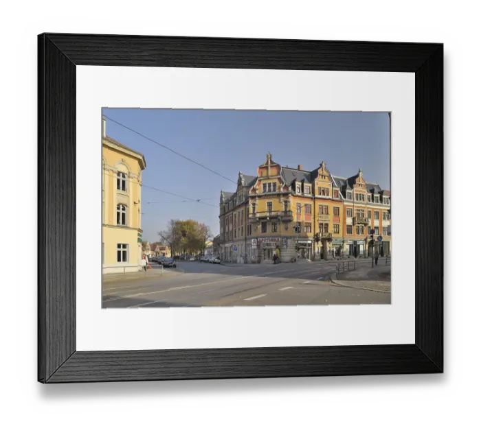 Framed Print : Elisabeth-Apotheke, pharmacy in Trachau Framed Print : Elisabeth-Apotheke, pharmacy in Trachau