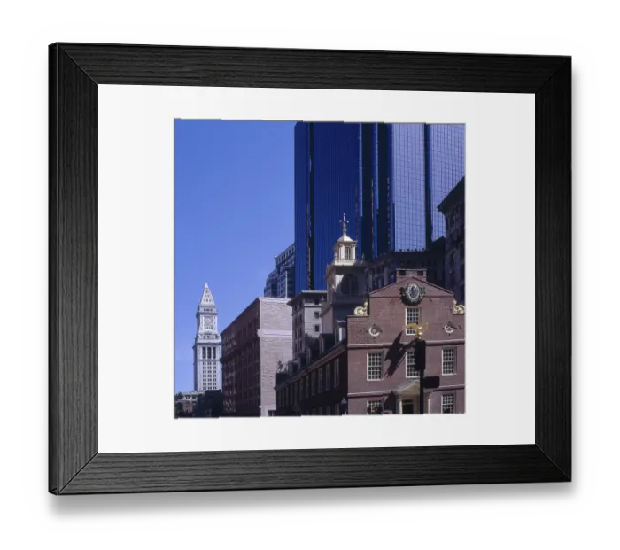Framed Print : USA, Massachusetts, Boston, USA, Old State House