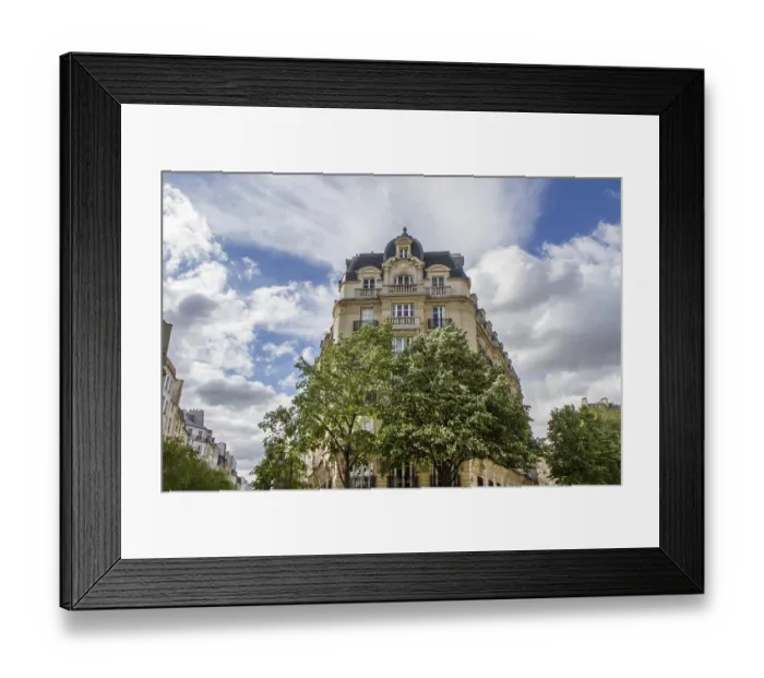 Framed Print : Parisian architecture, France Framed Print : Parisian architecture, France