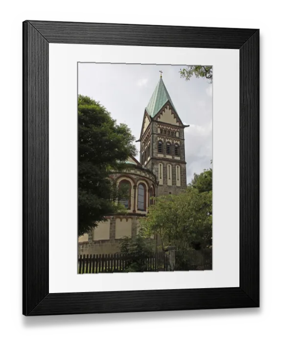 Framed Print : St Joseph Obernkirchen
