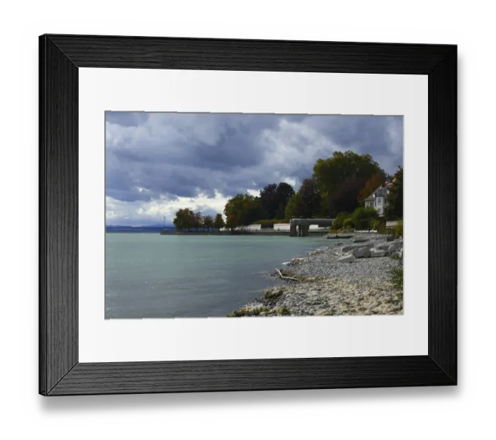 Framed Print : Friedrichshafen on Lake Constance Framed Print : Friedrichshafen on Lake Constance