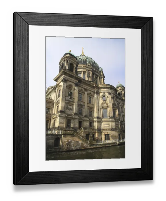 Framed Print : The Berlin Cathedral on the northern part of the Spree Island