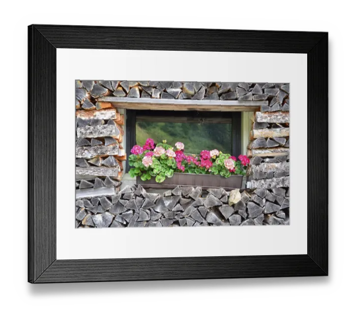 Framed Print : Country idyll, alpine hut, mountain pasture Framed Print : Country idyll, alpine hut, mountain pasture