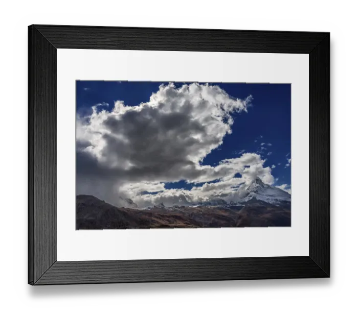 Framed Print : Zermatt. Matterhorn. Switzerland