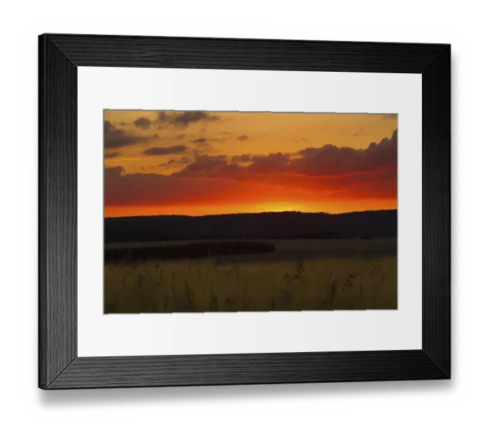 Framed Print : Sunset Framed Print : Sunset