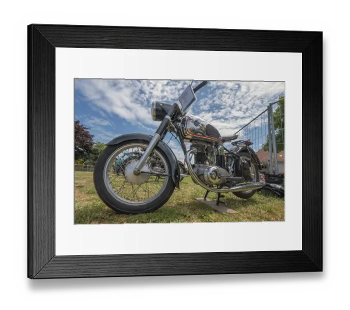 Framed Print : Oldtimer meeting, Horex Regina from 1954