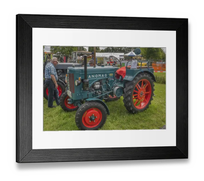 Framed Print : Vintage car meeting, Hanomag R 16 A tractor from 1955 Framed Print : Vintage car meeting, Hanomag R 16 A tractor from 1955
