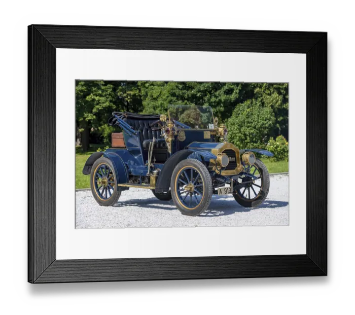 Framed Print : Oldtimer De Dion Bouton AU, built 1907 Framed Print : Oldtimer De Dion Bouton AU, built 1907