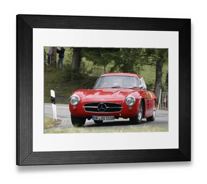 Framed Print : Mercedes Benz 300 SL, built 1955