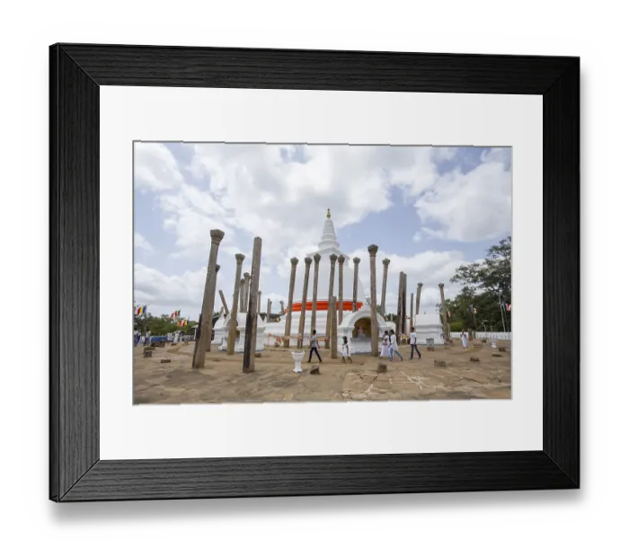 Framed Print : Anuradhapura, Sri Lanka, August 21 Framed Print : Anuradhapura, Sri Lanka, August 21