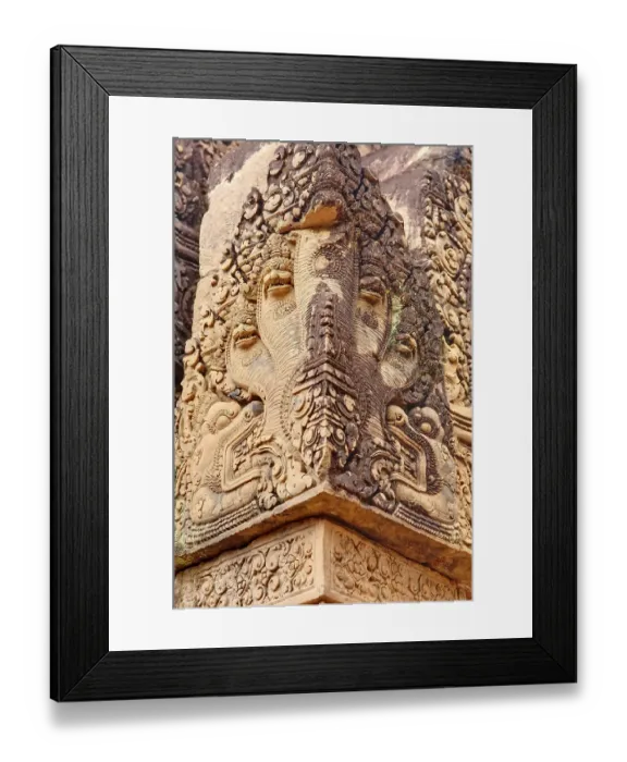 Framed Print : Banteay Srei, Angkor Wat complex