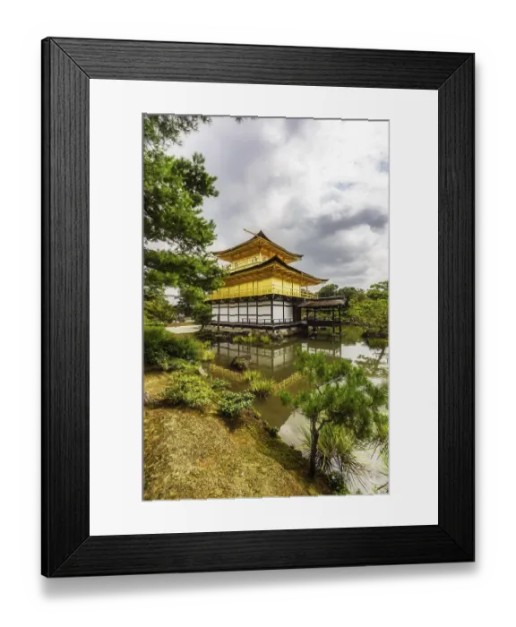 Framed Print : Kinkaku-ji, Temple of the Golden Pavilion Framed Print : Kinkaku-ji, Temple of the Golden Pavilion
