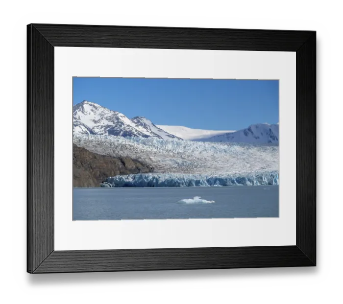 Framed Print : Glacier, Iceberg, Lago Grey, Torres del Paine National Park