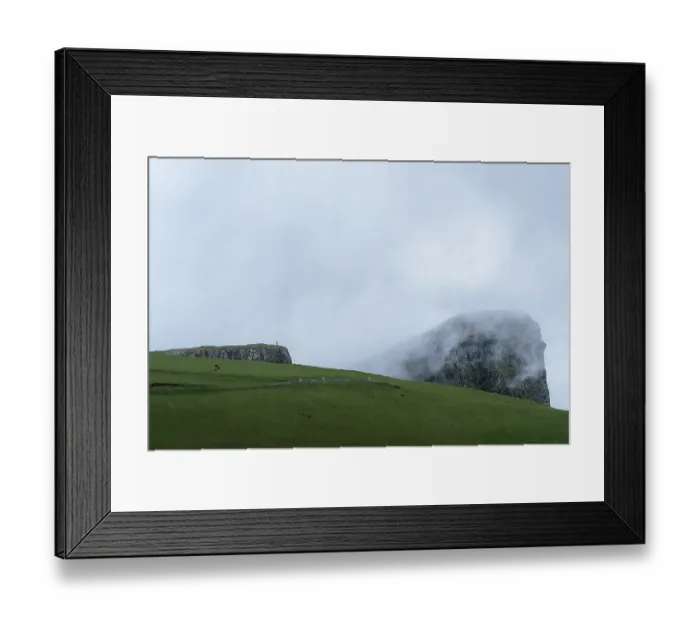 Framed Print : Sharkfin Mountain, Suduroy, Faroe Islands Framed Print : Sharkfin Mountain, Suduroy, Faroe Islands