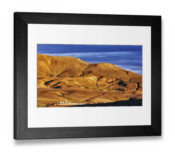Framed Print : Krafla-Caldera, Volcano Leirhnjukur Framed Print : Krafla-Caldera, Volcano Leirhnjukur