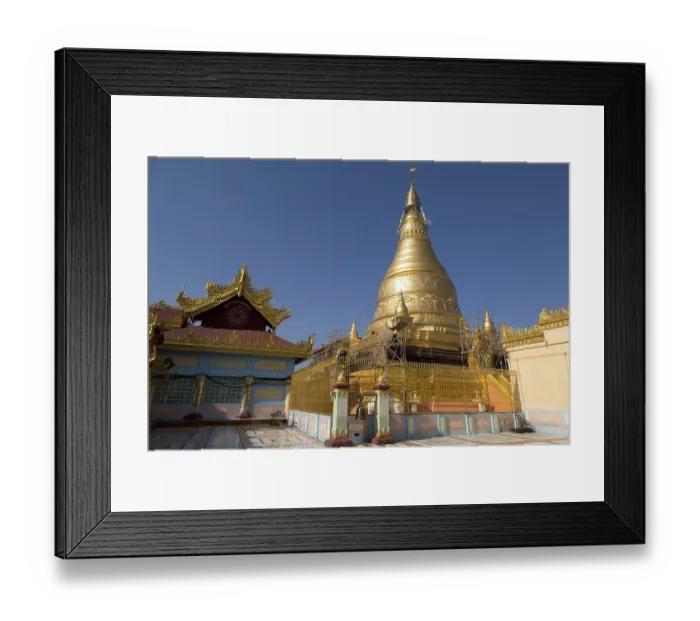 Framed Print : Mandalay Hill