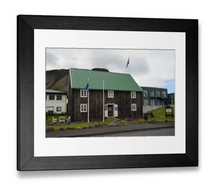 Framed Print : The Saga Centre, Pakkhus, Museum Framed Print : The Saga Centre, Pakkhus, Museum