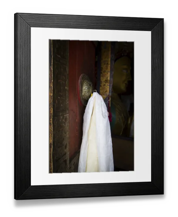 Framed Print : Door to a Buddhist monastery in Ladakh, India