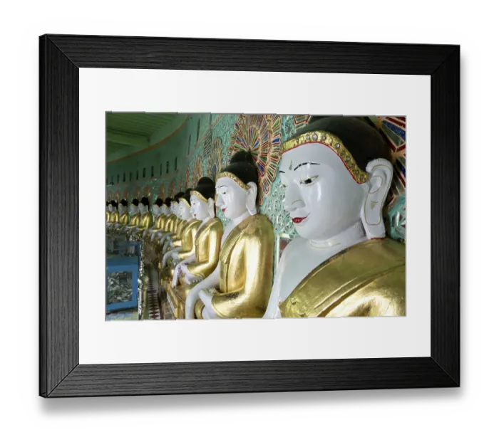 Framed Print : Umin Thounzeh Temple in Sagaing Framed Print : Umin Thounzeh Temple in Sagaing