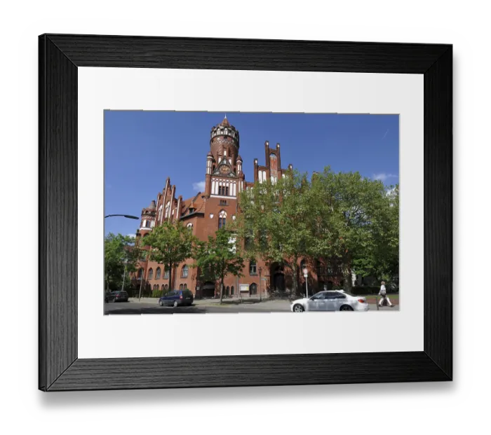 Framed Print : City Hall, Berkaer Platz, Schmargendorf