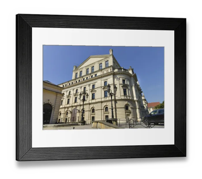 Framed Print : Juliusz Slowacki Theatre, Krakow, Poland Framed Print : Juliusz Slowacki Theatre, Krakow, Poland