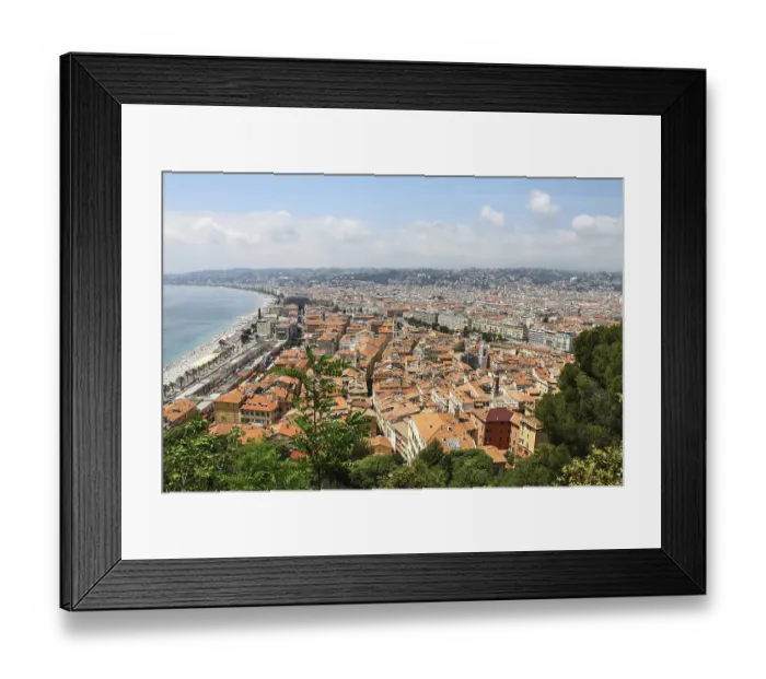 Framed Print : Townscape, Nice, Cote d'Azur