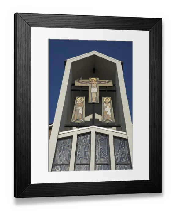 Framed Print : St. Bernard Church, GroB Ilsede