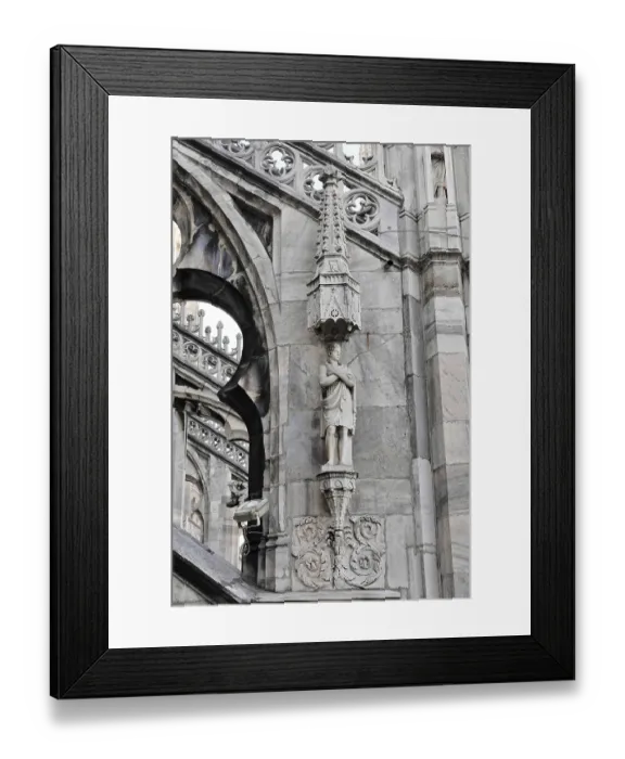 Framed Print : Milan Cathedral, Milan Duomo, start of construction 1386 Framed Print : Milan Cathedral, Milan Duomo, start of construction 1386