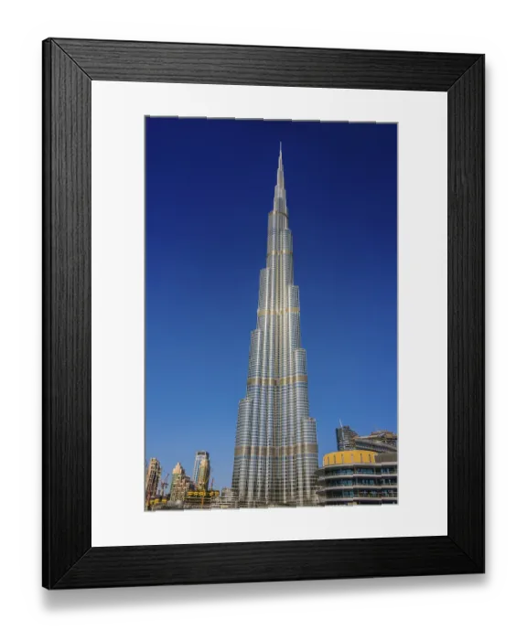 Framed Print : DUBAI, UNITED ARAB EMIRATES - FEB 7