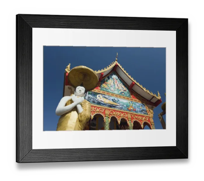 Framed Print : Buddha statue, Buddhist temple Framed Print : Buddha statue, Buddhist temple