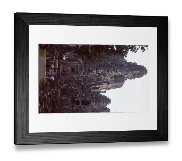 Framed Print : Kambocha: The Khmer temple ruins in Ankor Wat