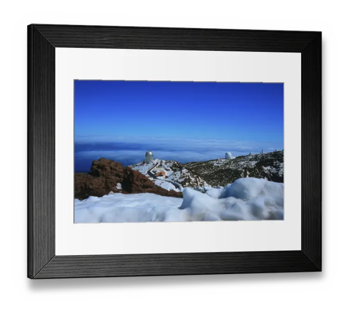 Framed Print : Observatories, Roque de los Muchachos
