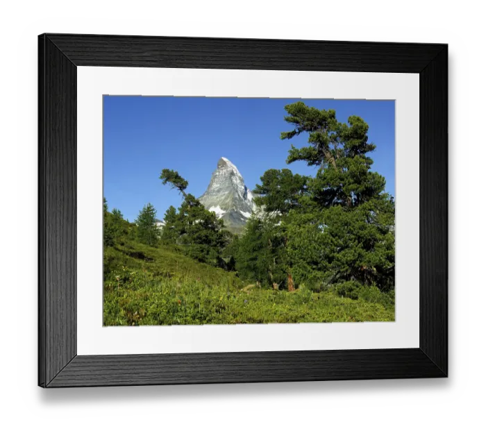 Framed Print : Matterhorn near Zermatt, Valais, Switzerland