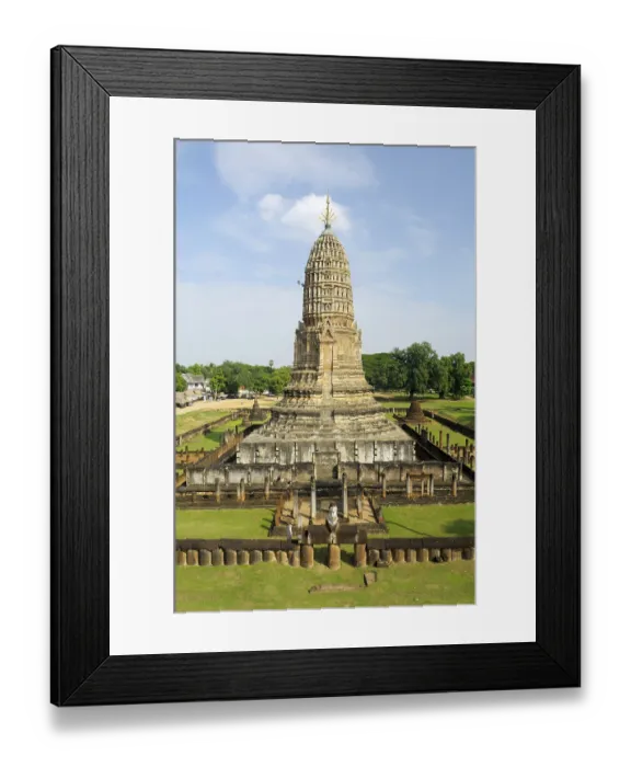 Framed Print : Wat Phra Si Rattana Maha That Chaliang Temple