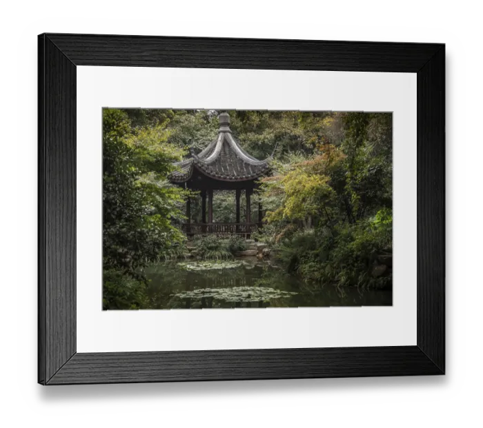 Framed Print : Pavilion, Liuhe Temple, Hangzhou