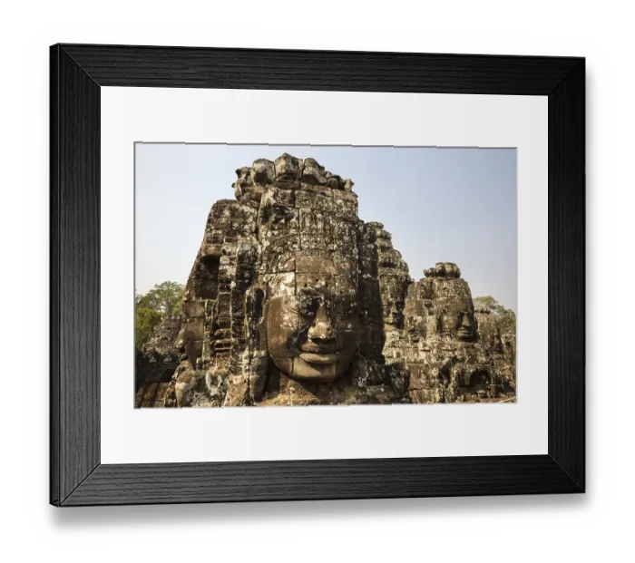 Framed Print : Faces of Bodhisattva Lokeshvara